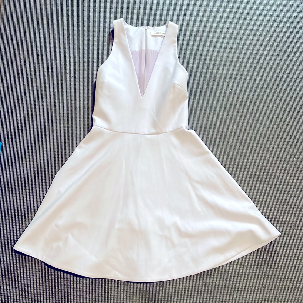 Elizabeth and James Lalita flared stretch-twill